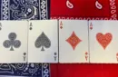 Gilded Bicycle Bandana (Blue) Playing Cards – Bild 3