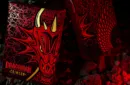 Draconian Crimson Playing Cards by Midnight Cards – Bild 1