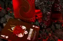 Draconian Crimson Playing Cards by Midnight Cards – Bild 3