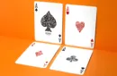 Butterfly Worker Marked Playing Cards (Orange) by Ondrej Psenicka – Image 2