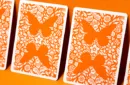 Butterfly Worker Marked Playing Cards (Orange) by Ondrej Psenicka – Image 5