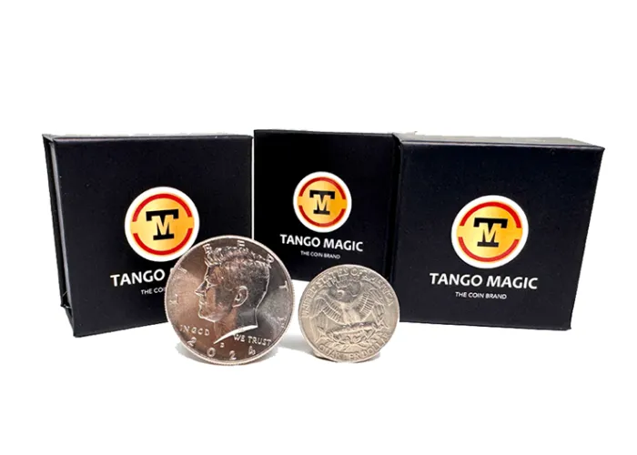 Super Scotch and Soda (US Quarter and Half Dollar) by Tango Magic (D0198)