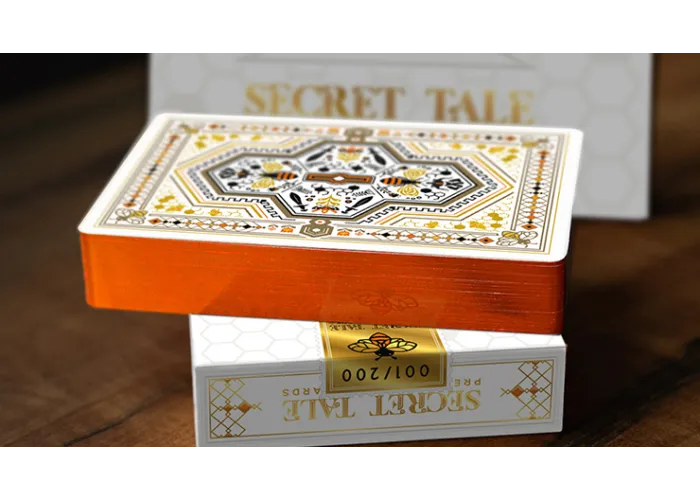 Secret Tale Ragnar MINI White Bee Playing Cards