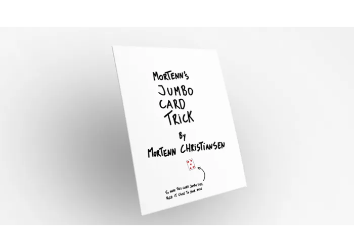 Mortenn's Jumbo Card Trick by Mortenn Christiansen