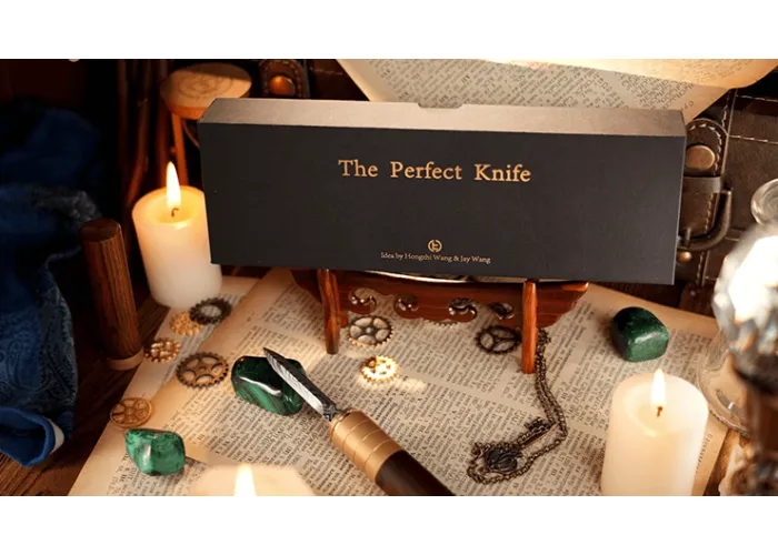 The Perfect Knife by Hongzhi Wang, Jay Wang, & TCC Magic