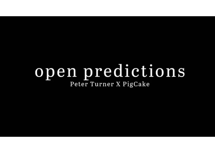 Open Prediction by Peter Turner X Pigcake video DOWNLOAD
