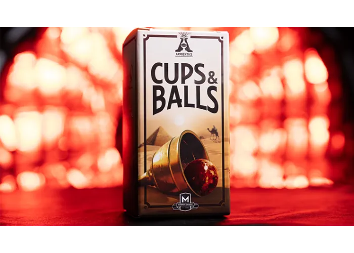 CUPS AND BALLS (Gimmicks and Instructions) by Apprentice Magic