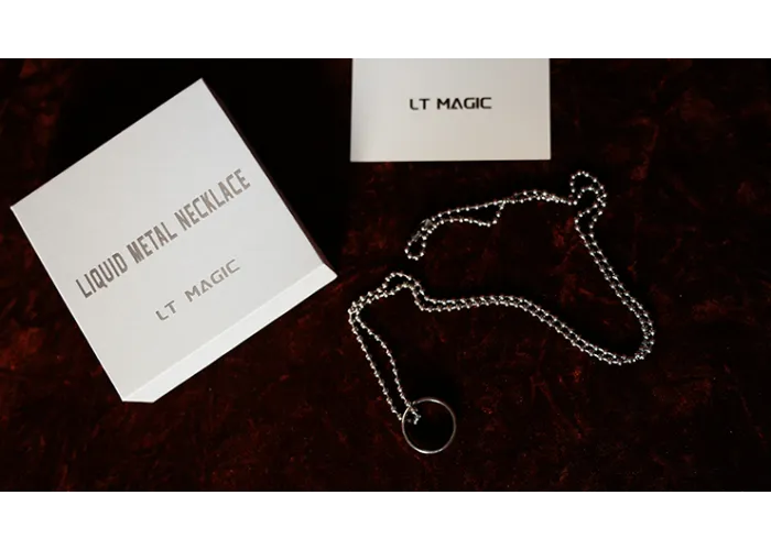 Liquid Metal Necklace by LT Magic'