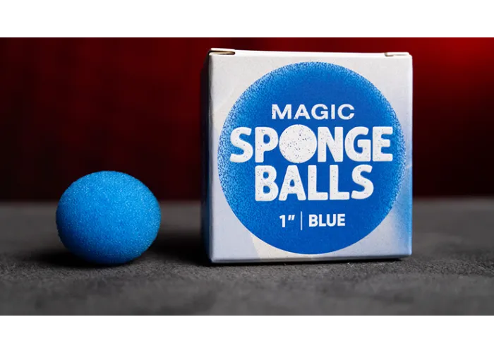 Magic Sponge Balls 4PK BLUE 1" by Murphy's Magic