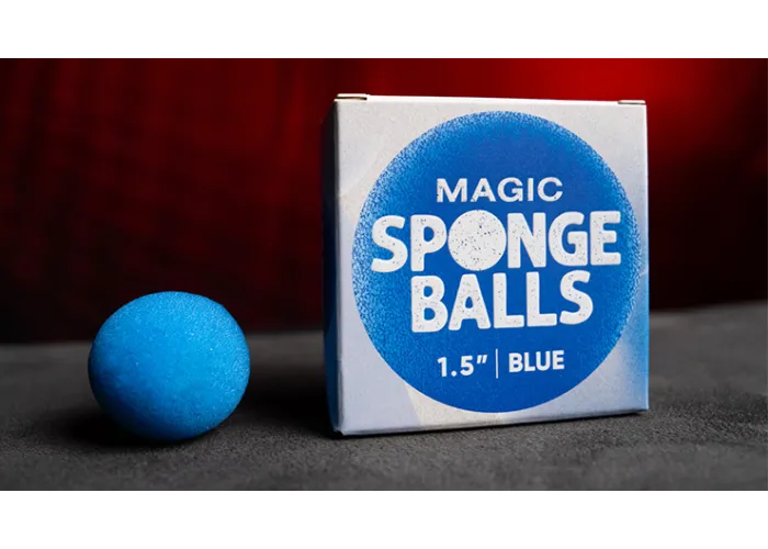 Magic Sponge Balls 4PK BLUE 1.5" by Murphy's Magic