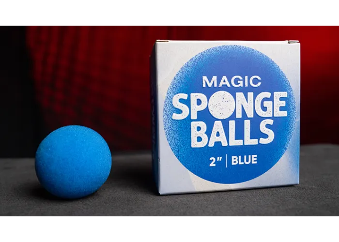 Magic Sponge Balls 4PK BLUE 2" by Murphy's Magic