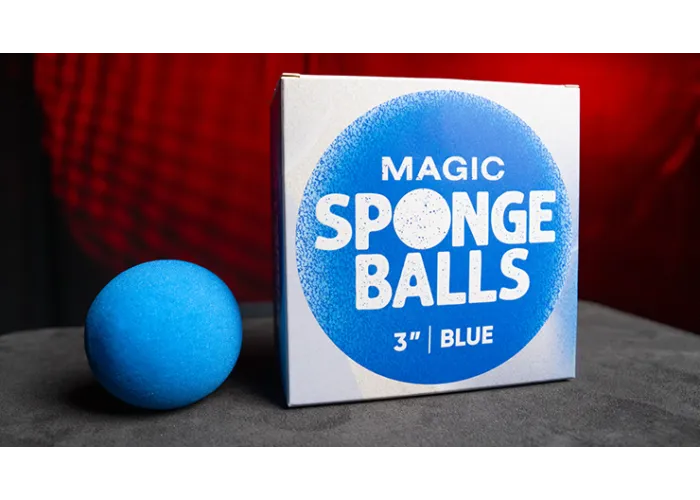 Magic Sponge Balls 4PK BLUE 3" by Murphy's Magic