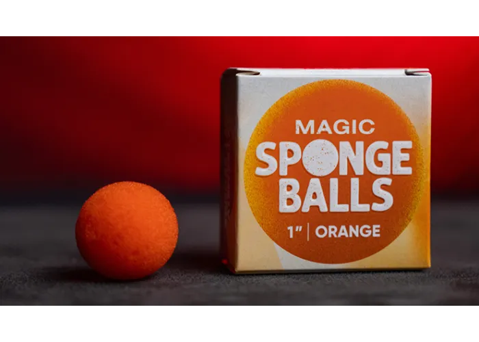 Magic Sponge Balls 4PK ORANGE 1" by Murphy's Magic