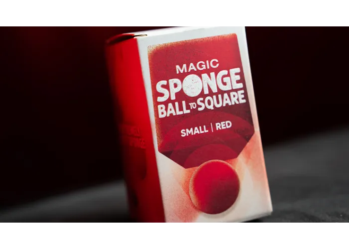 Magic Sponge Ball to Square RED by Murphy's Magic