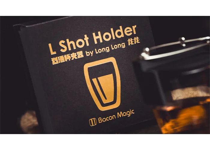 L Holder (Shot Glass) by Long Long & Bacon Magic