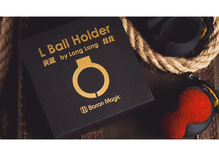 L Holder (Single Ball) by Long Long & Bacon Magic