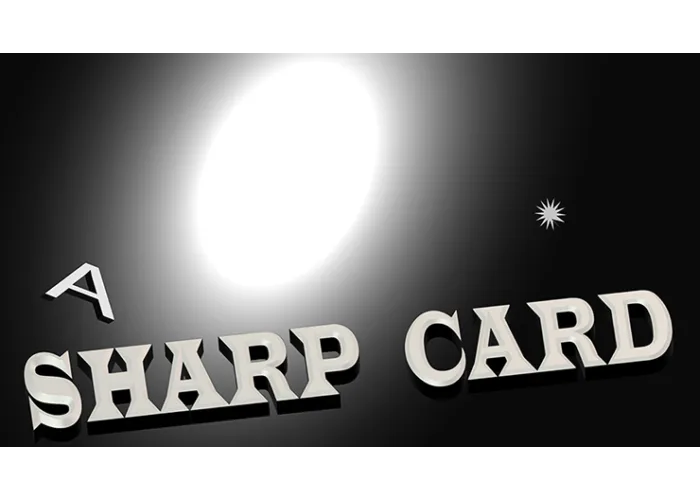 Sharp Card by Alain Vachon