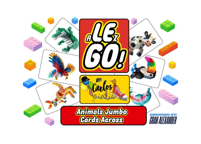 JUMBO ACROSS CARD aLExGO! by Carlos Sicilia