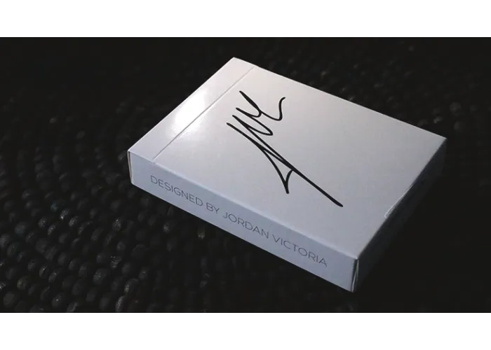 Signature Playing Cards- Third Edition (White) by Jordan Victoria