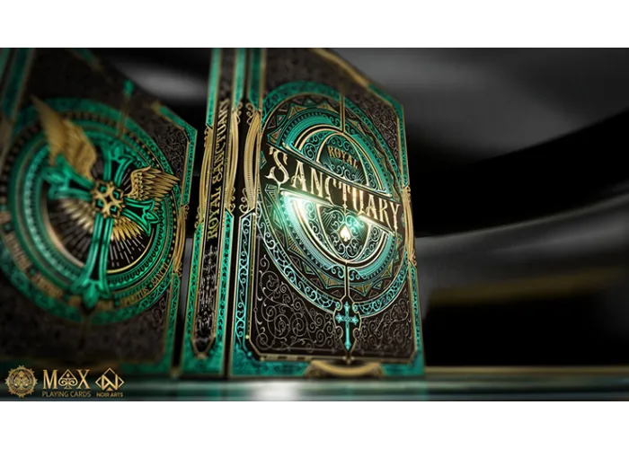 Royal Sanctuary Noble (foil) Emerald Kings Playing Cards