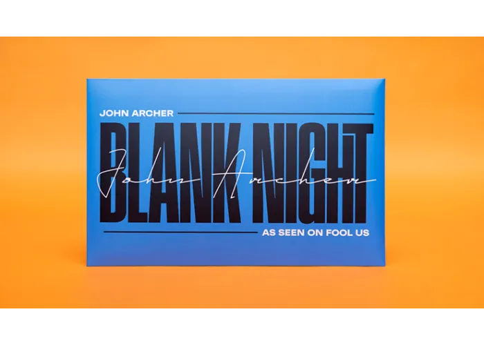Blank Night 2025 Edition (Blue) by John Archer