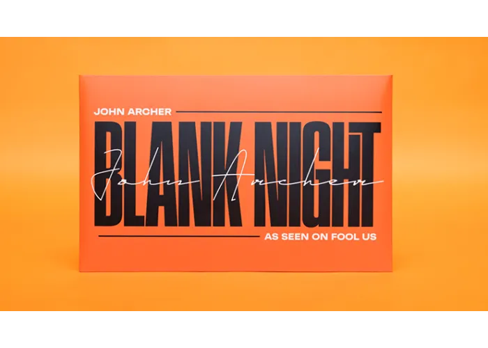 Blank Night 2025 Edition (Orange) by John Archer
