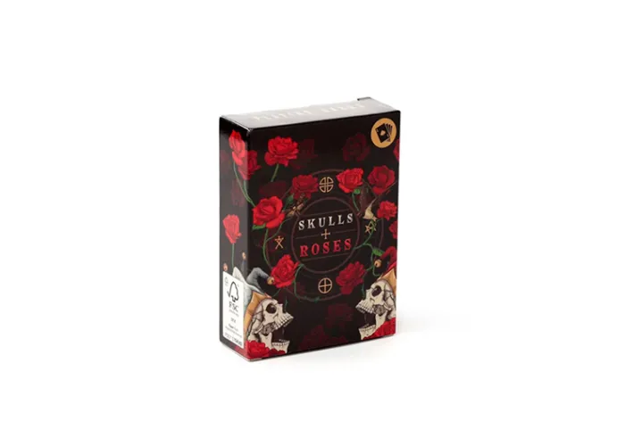 Skulls and Roses Playing cards