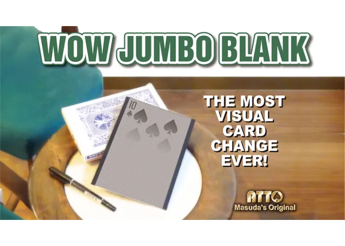 WOW JUMBO BLANK by Katsuya Masuda