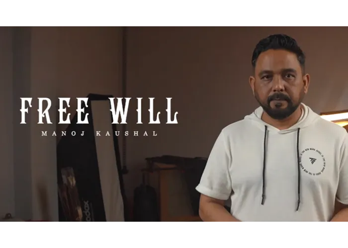 FreeWill (Blue) by Manoj Kaushal