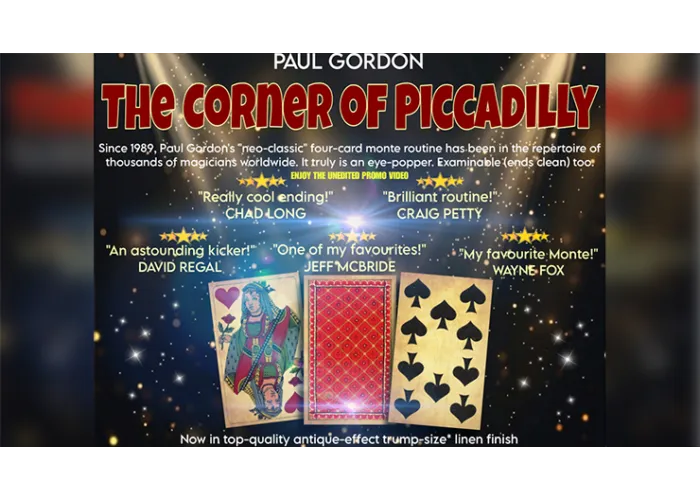 The Corner of Piccadilly (Limited Edition Trump Size Antique) by Paul Gordon
