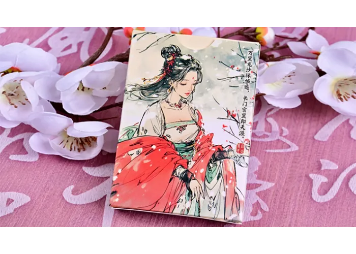 Four Beauties (WangZhaojun) Playing Cards