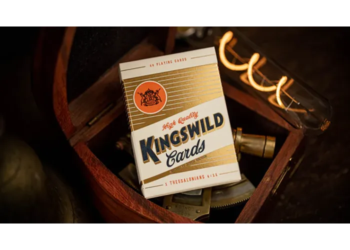 Limited No.13 Table Players Vol.14 Playing Cards by Kings Wild Project