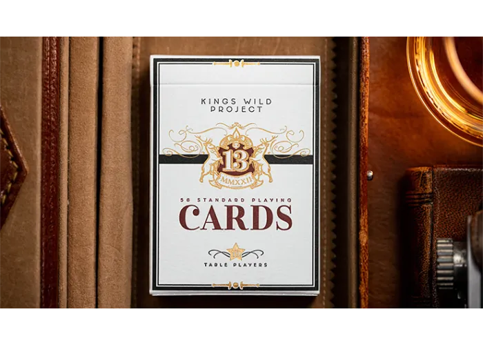 Limited No.13 Table Players Vol.19 Playing Cards by Kings Wild Project