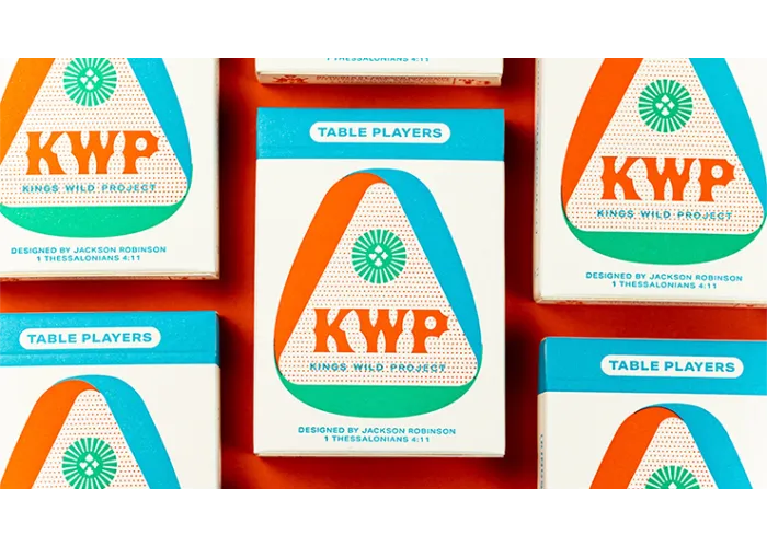 Limited No.13 Table Players Vol.22 Playing Cards by Kings Wild Project