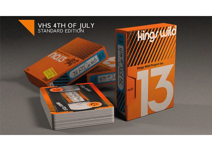 1982 VHS-4th of July Playing Cards by Kings Wild Project