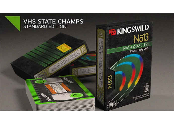 1982 VHS-State Champs Playing Cards by Kings Wild Project