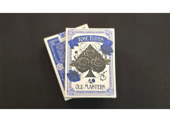 Rose Elites - Old Masters (Blue) Playing Cards