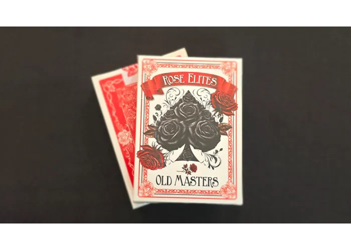 Rose Elites - Old Masters (Red) Playing Cards