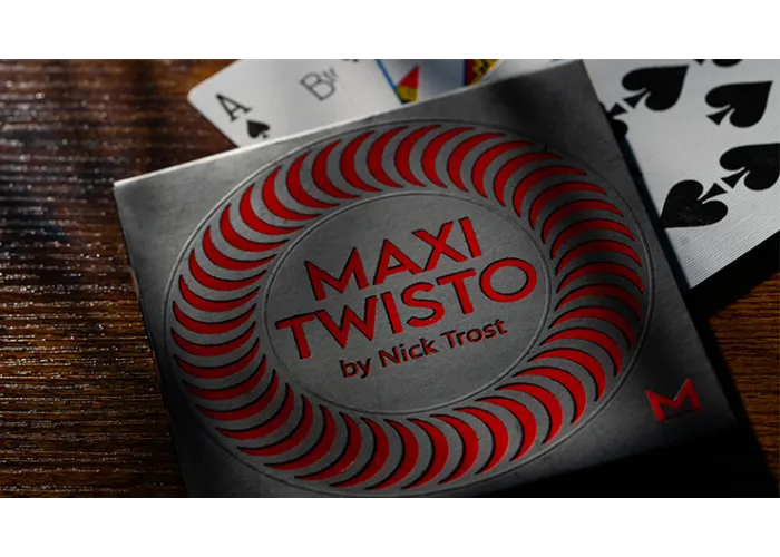 MAXI TWISTO RED (Gimmicks and Online Instructions) by Nick Trost & Murphy's Magic Supplies - Trick