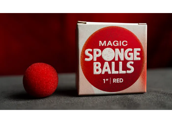 Magic Sponge Balls 50PK RED 1" by Murphy's Magic