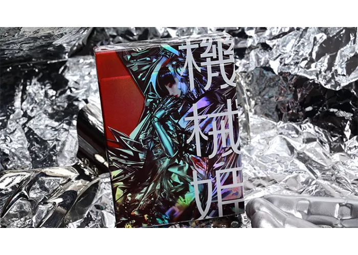Robo-Geisha playing cards