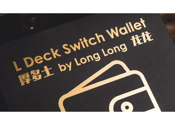 L Deck Switch Wallet by Long Long & Bacon Magic