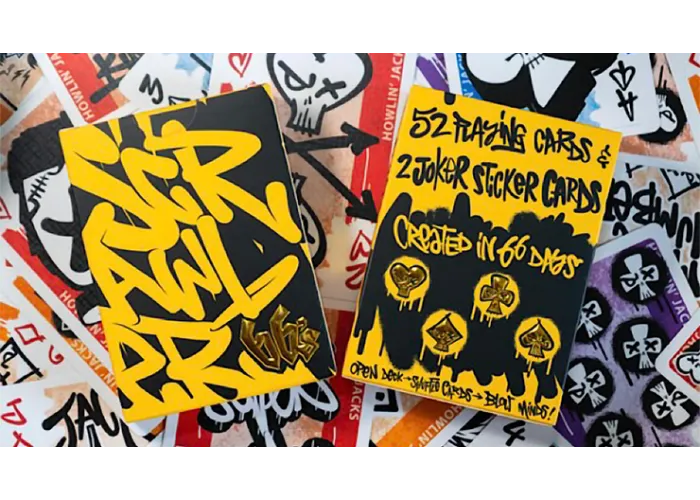 Scrawler 66's Playing Cards by Howlin' Jacks