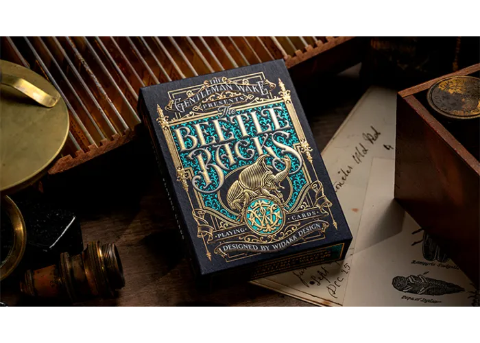 The Beetle Backs (Cobalt Edition) Playing Cards