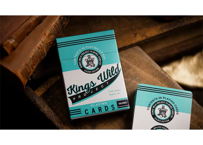Gilded No.13 Table Players Vol.38 Playing Cards by Kings Wild Project