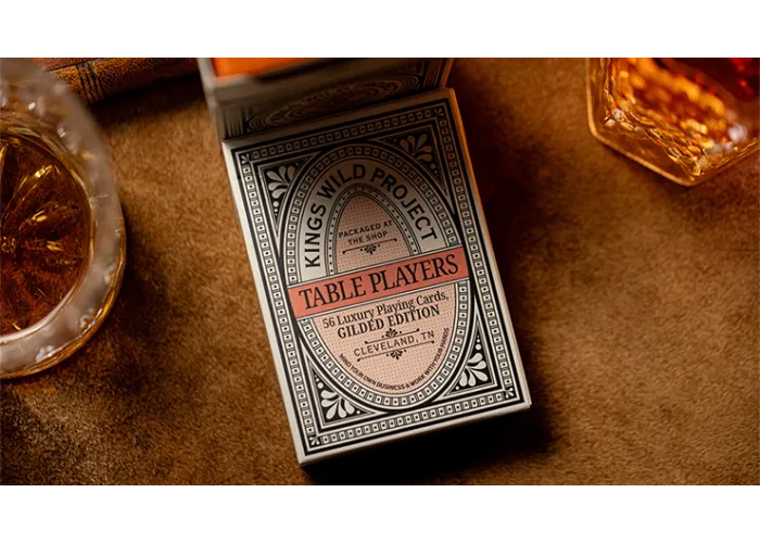Gilded No.13 Table Players Vol.40 Playing Cards by Kings Wild Project