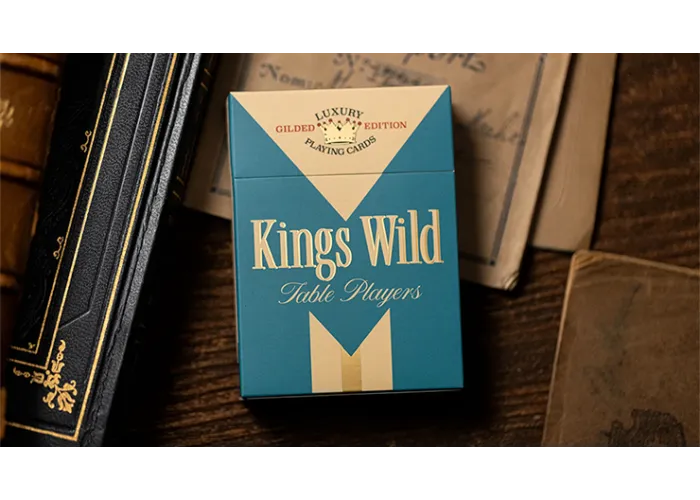 Gilded No.13 Table Players Vol.42 Playing Cards by Kings Wild Project