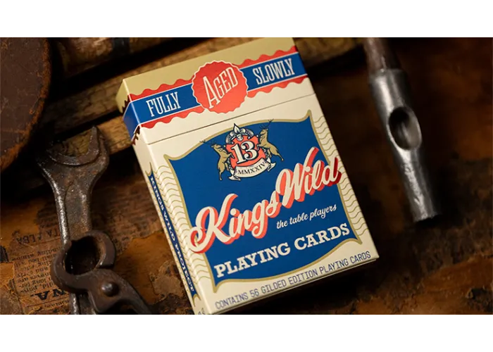 Gilded No.13 Table Players Vol.43 Playing Cards by Kings Wild Project