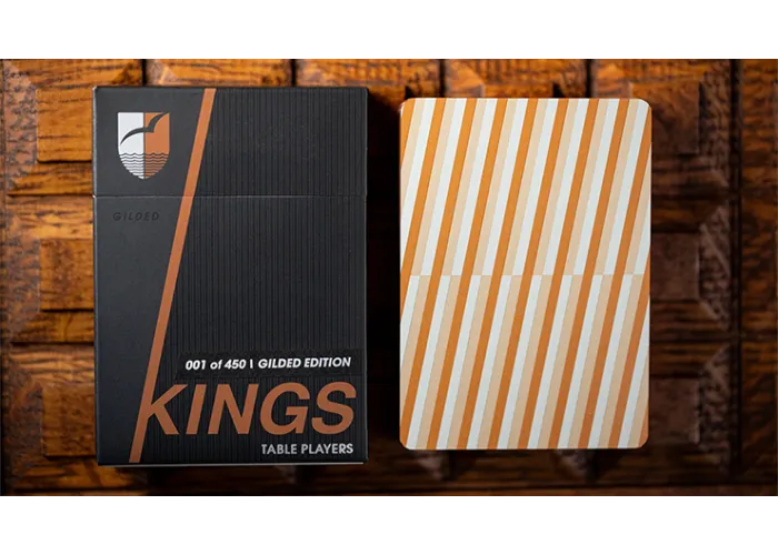 Gilded No.13 Table Players Vol.44 Playing Cards by Kings Wild Project
