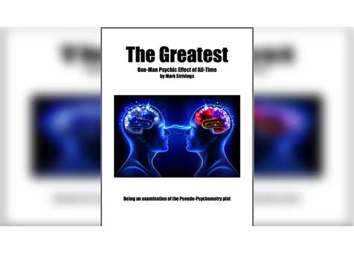 The Greatest One-Man Psychic Effect of All-Time by Mark Strivings - Book